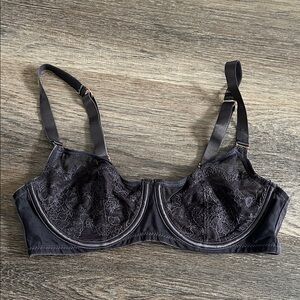 (4) Elegant Black Lace Bra